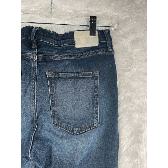 Everlane Jeans Women's Size 31" Mid‎ Rise Skinny Dark Blue Wash - Picture 6 of 8